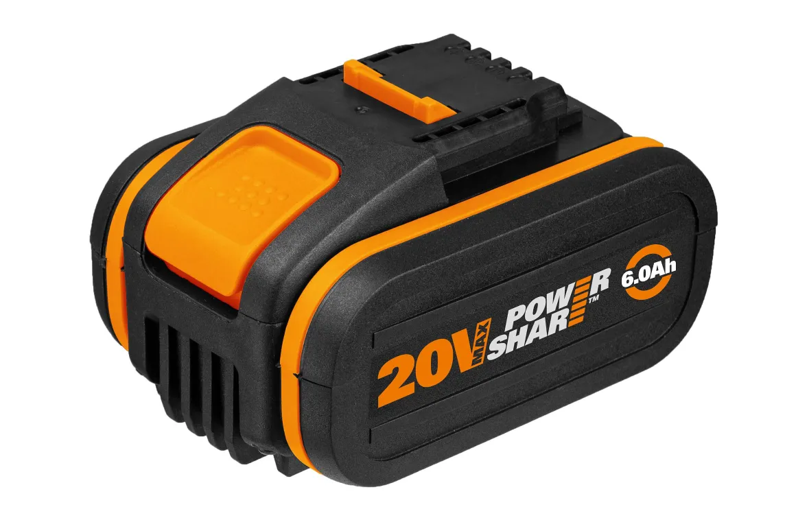 Worx Batterij Powershare Li-Ion 20V 6,0Ah
