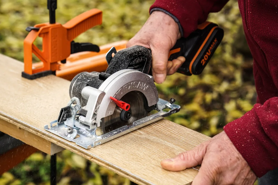 Worx Cirkelzaag Wx531.9 20V (Zonder Accu)