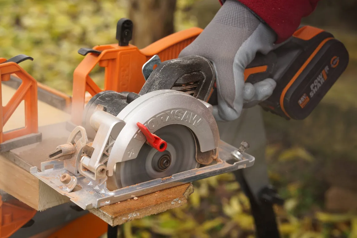 Worx Cirkelzaag Wx531.9 20V (Zonder Accu)