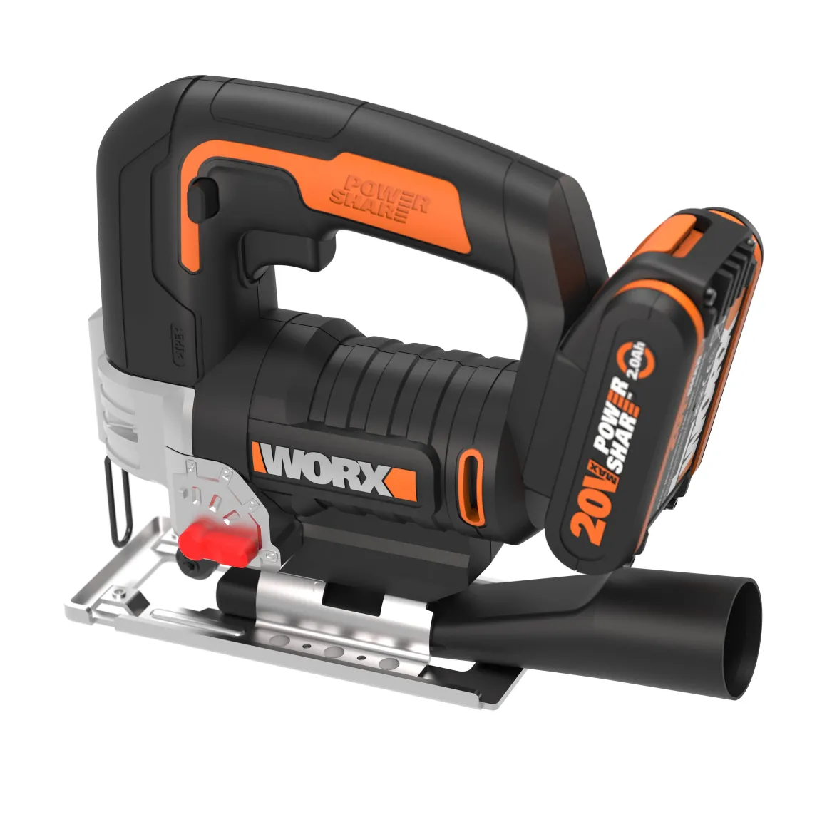 Worx Decoupeerzaag Op Accu Wx543 20V (1 Accu)