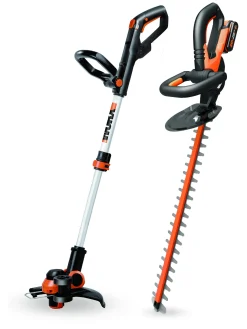 Worx Grastrimmer Wg163 + Heggenschaar Wg260E.9