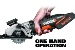 Worx Handcirkelzaag ‘Wx523' 20V (1 Accu)