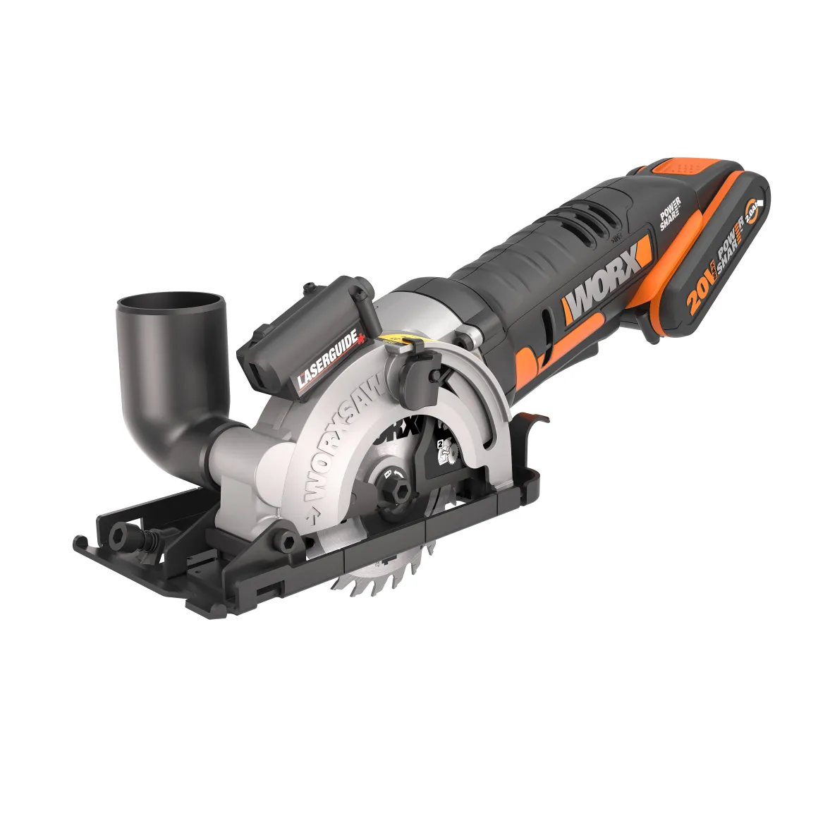 Worx Handcirkelzaag ‘Wx523' 20V (1 Accu)
