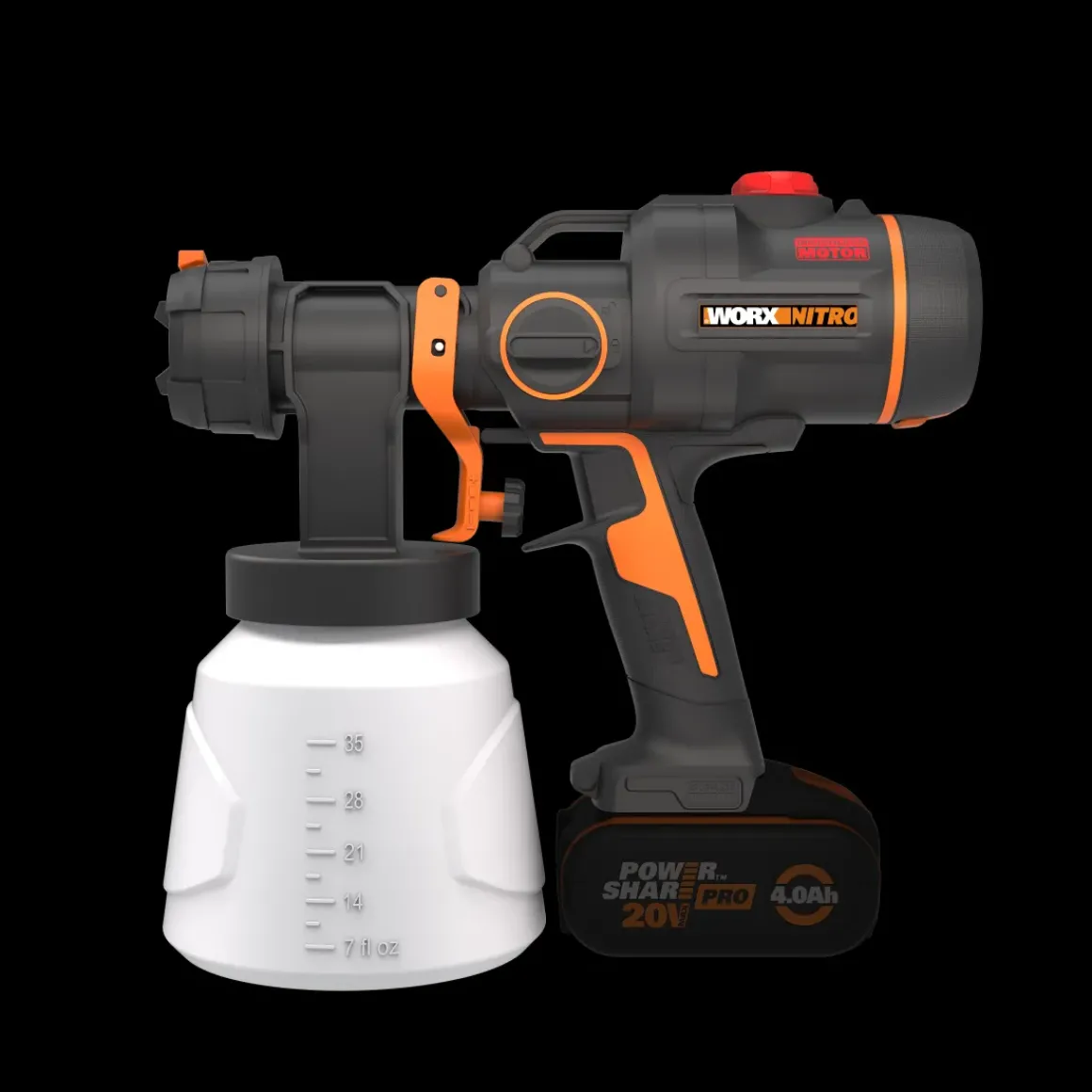 Worx Hvlp Verfspuit Wx020.9 20V (Zonder Accu)