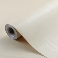 Zelfklevend Behang - Vinyl - Creme Houtlook - Houtlook - Legno Lucido - 122Cmx10M