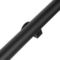 Zwarte Trapleuning 200 Cm + 2 Houders